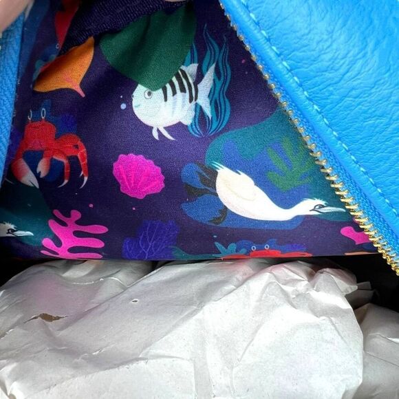 NEW Loungefly Disney Live Action Little Mermaid Ariel Ursula Mini Backpack main image 4